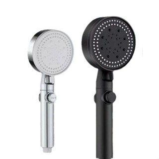 Đầu Vòi Hoa Sen, Tay Sen Nhà Tắm 5 Chế Độ Nhựa ABS Bền Màu Cứng Cáp, Tia Nước Ra Mạnh Tăng Áp Tiết Kiệm Nước Tôi Đa