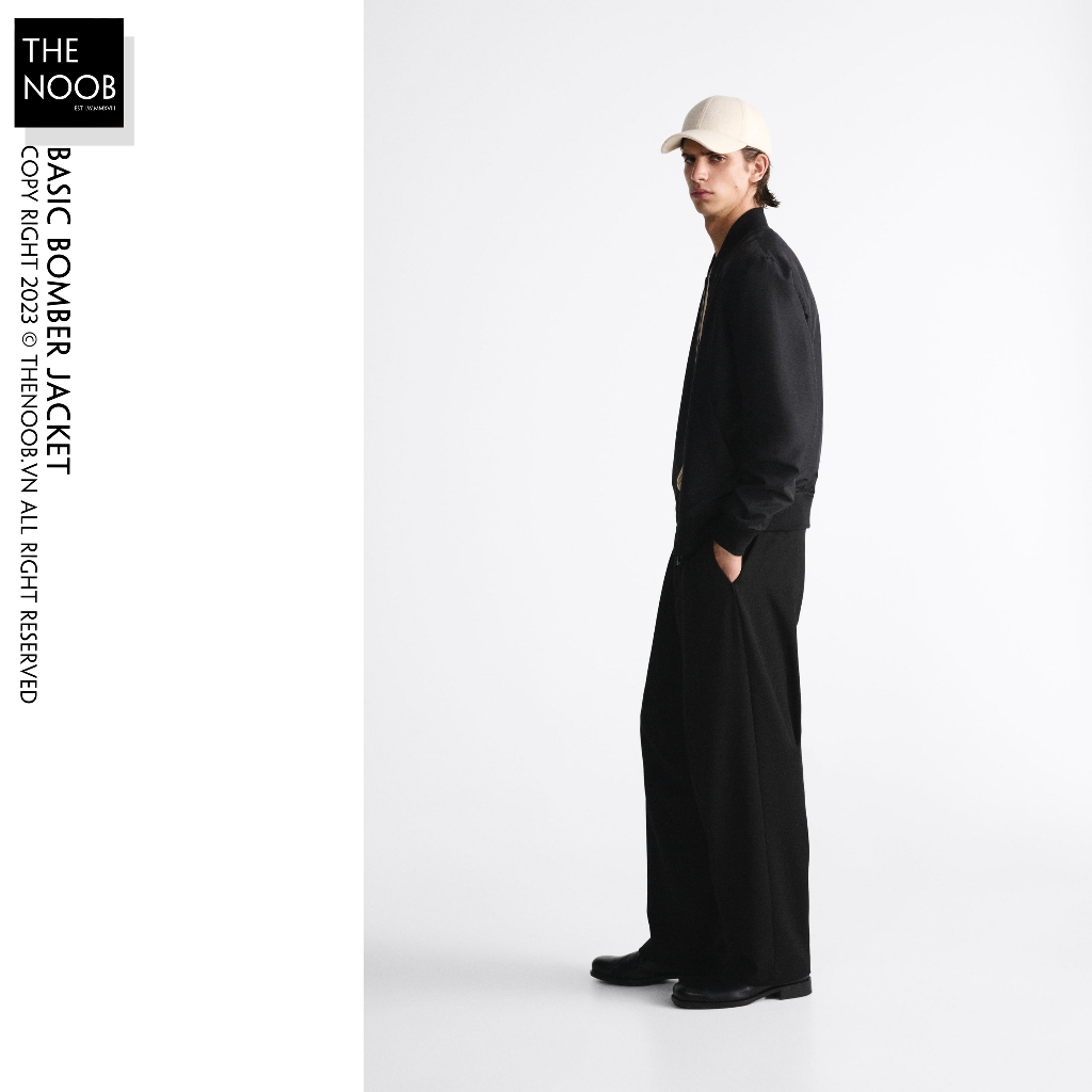 Áo Khoác Gió Dáng Bomber - 2024AK35