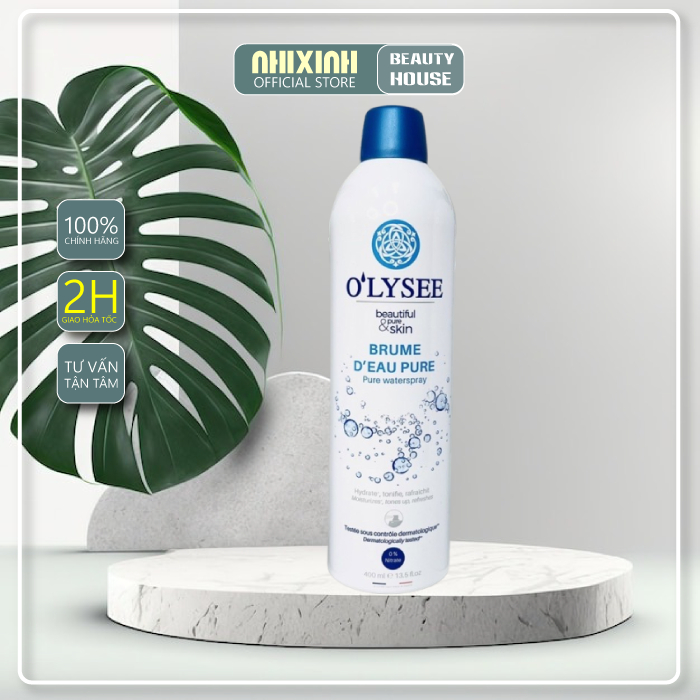 Xịt Khoáng Olysee Brume 400ml À La Rose Waterspray Pháp