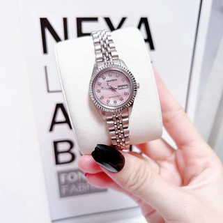 Đồng hồ nữ Armitron dây kim loại, size 25mm