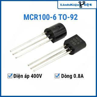 Sản phẩm MCR100-6 TO-92 THYRISTOR 0.8A 400V