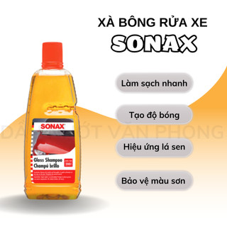 Nước rửa xe oto đậm đặc 1000ml - Sonax gloss shampoo concentrate