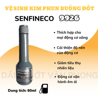 Phụ gia Senfineco 9915 9928 9926 - vệ sinh kim phun buống đốt, xúc động cơ, phụ gia nhớt M0S2