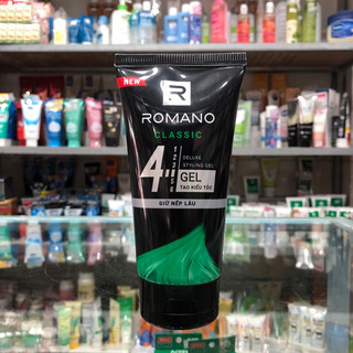 Gel Vuốt Tóc Romano Classic 150g
