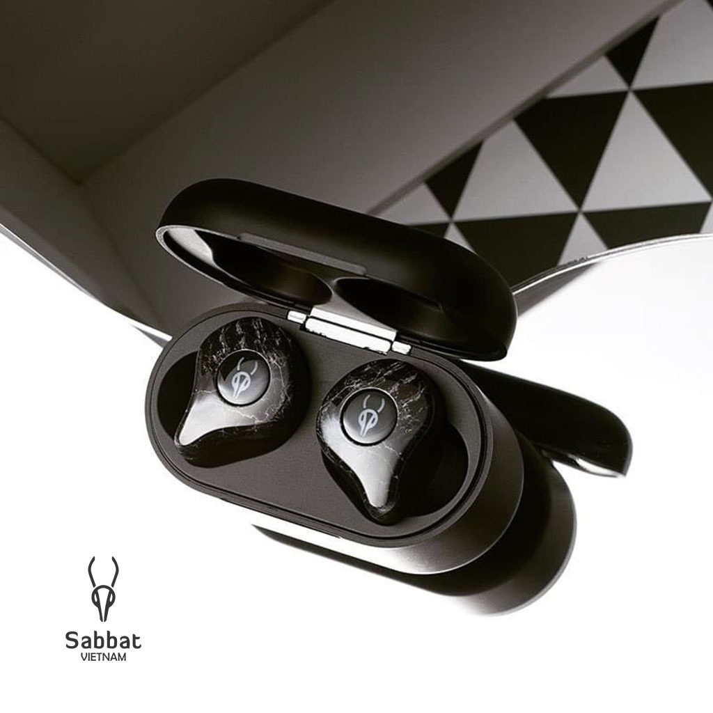 Tai nghe bluetooth Sabbat X12 ultra vân đá Marble series