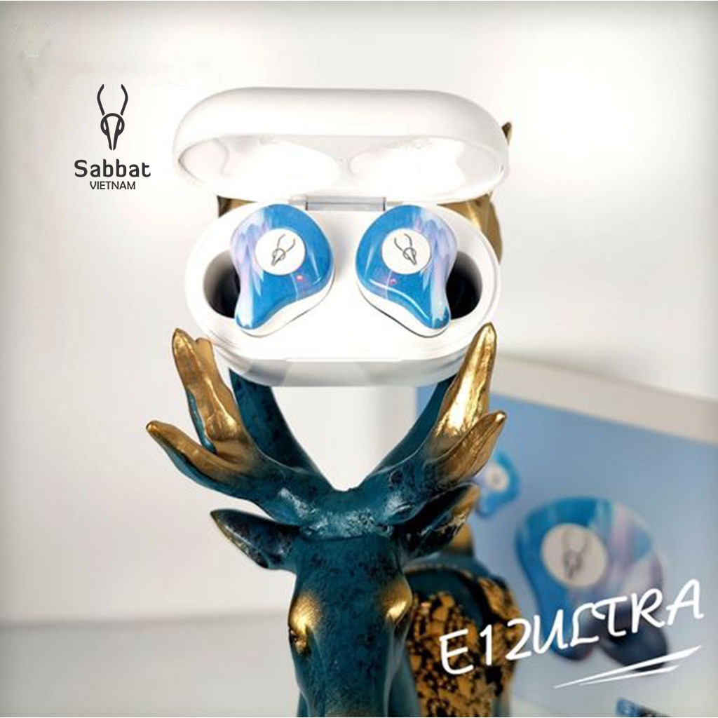 Tai nghe bluetooth Sabbat X12 ultra vân đá Marble series