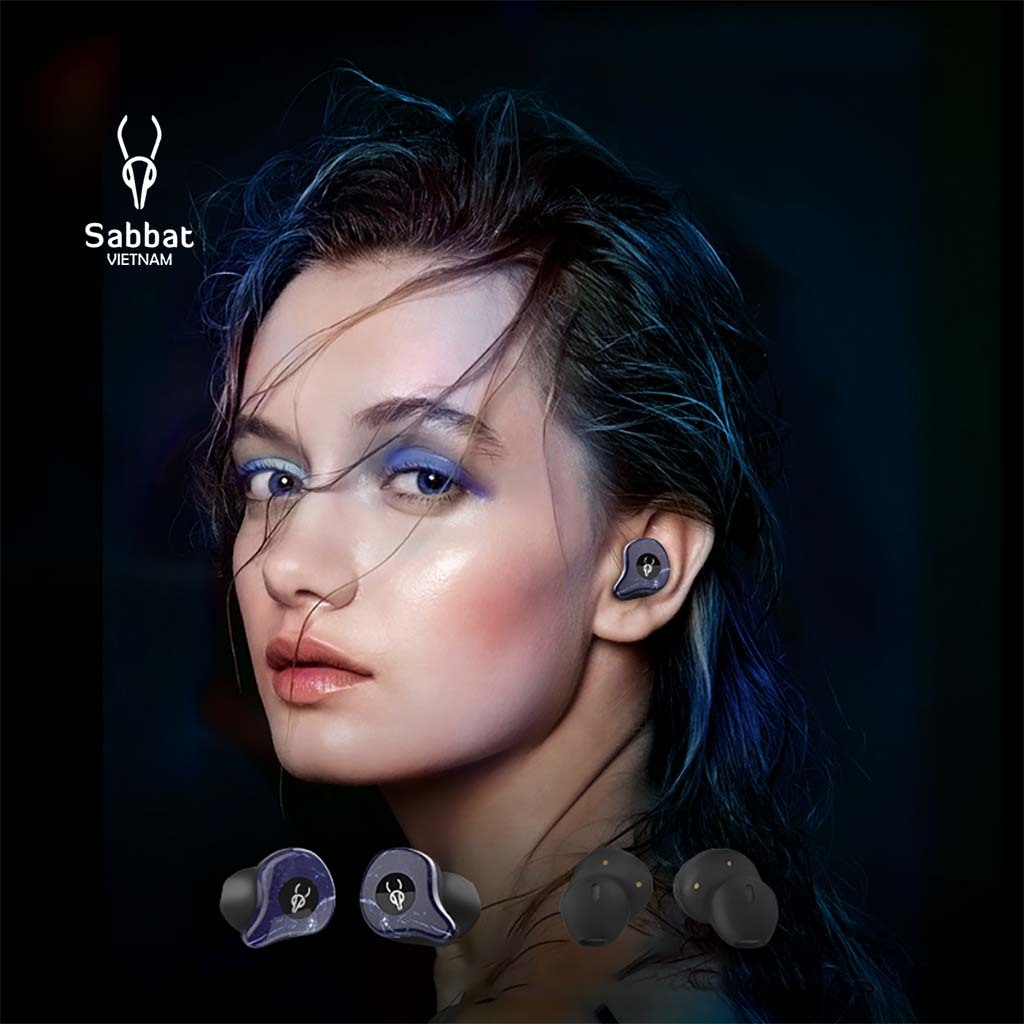 Tai nghe bluetooth Sabbat X12 ultra vân đá Marble series