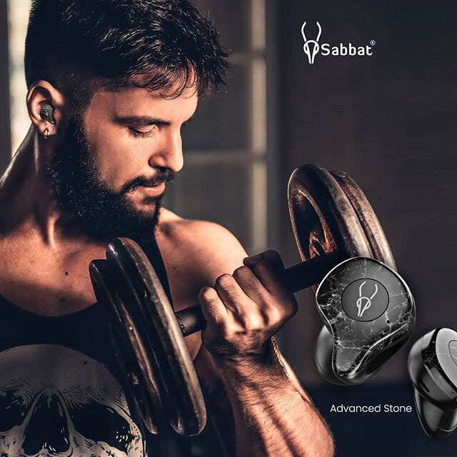 Tai nghe bluetooth Sabbat X12 ultra vân đá Marble series