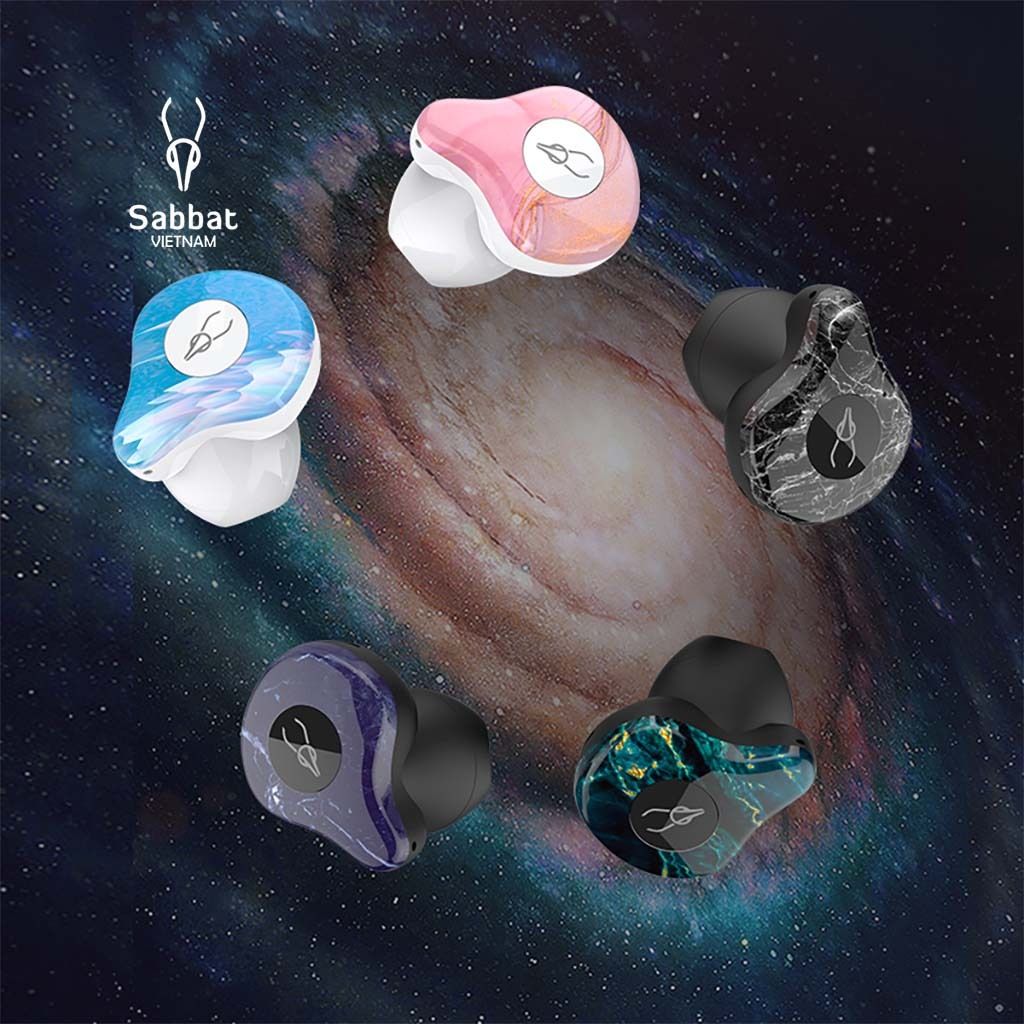Tai nghe bluetooth Sabbat X12 ultra vân đá Marble series