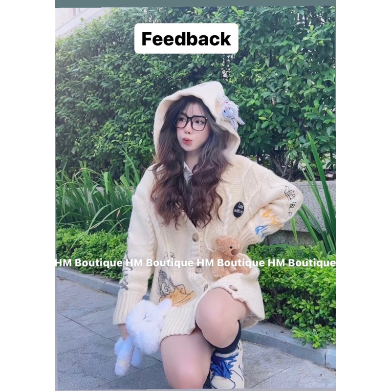 Áo len có mũ 13De Marzo