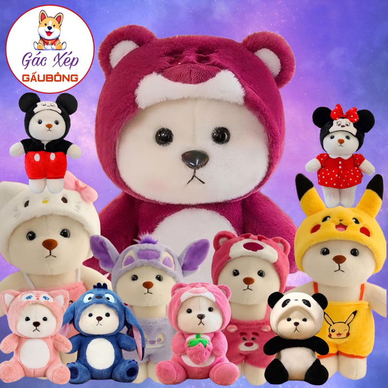 Gấu bông gấu lena teddy