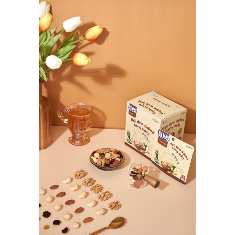 Siêu hạt dinh dưỡng hàng ngày LIPO hộp 150gam