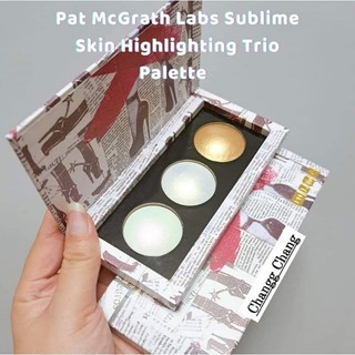 [Auth 100%] Bảng phấn highlight Pat Mcgrath Labs Sublime Skin Highlighting Trio