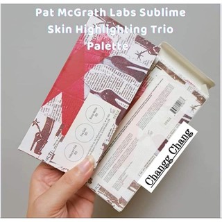 [Auth 100%] Bảng phấn highlight Pat Mcgrath Labs Sublime Skin Highlighting Trio