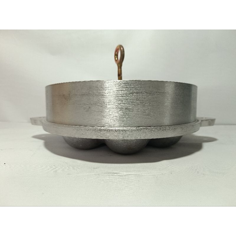 Khuôn bánh thuẫn bông lan nhôm 8 bánh