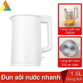 Ấm siêu tốc xiaomi mijia n1 mijia electric kettle n1 mjdsh05ym, có dung tích 1.5 lít
