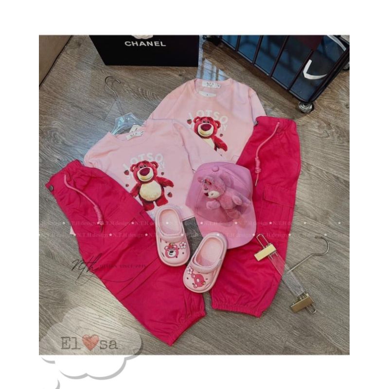 Set bộ áo quân cho bé gái.set áo +quần hộp cho bé gái 10 đến 28ki.set hip hop