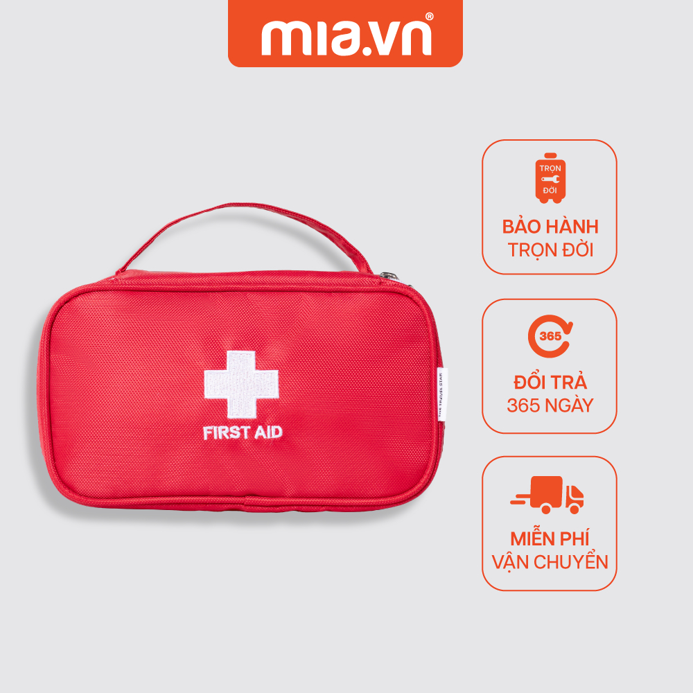 Túi phụ kiện MIA.vn du lịch The Travel Star First Aid Kit S Red