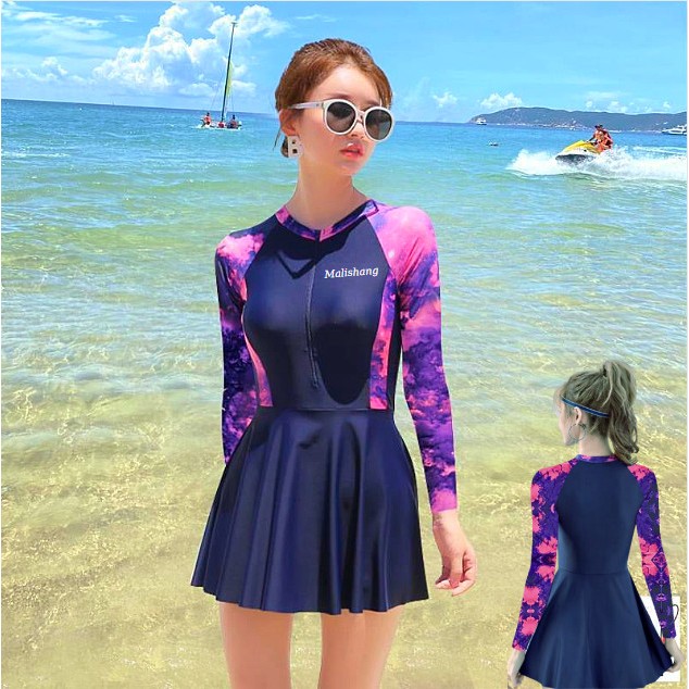 Bộ đồ Bơi dài tay chính hãng, 3 màu sắc D1