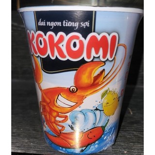 1 ly mì tôm kokomi chua cay 65gr/ly