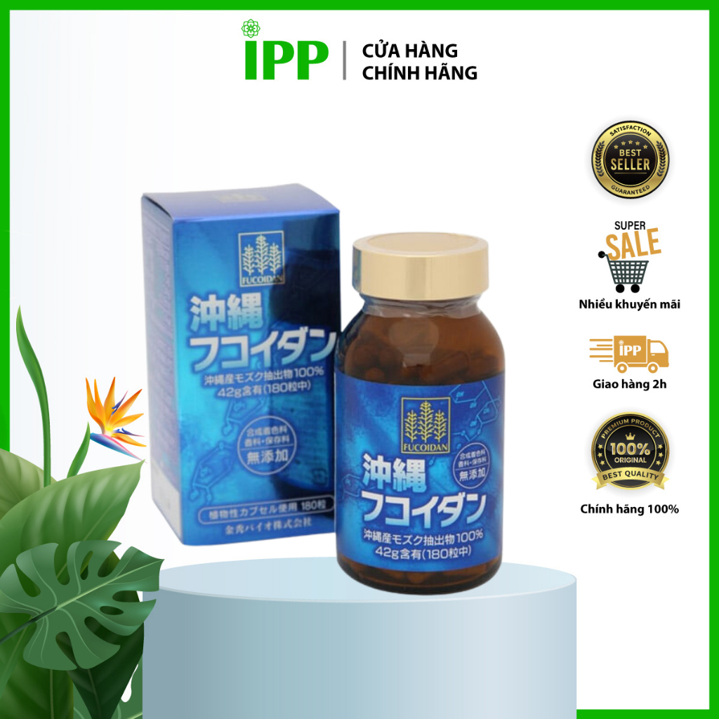 Viên uống tảo nâu Fucoidan Okinawa Nhật Bản