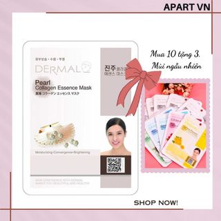 [Mua 10 tặng 3] Mặt nạ dưỡng chất Dermal Hàn quốc chính hãng - mùi ngẫu nhiên