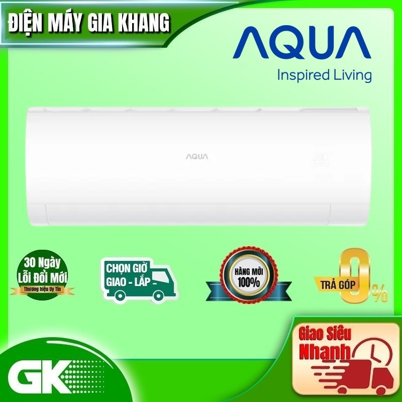 AQA-KCR18PA -- MIỄN PHÍ CÔNG LẮP ĐẶT -- Máy Lạnh Aqua 2HP AQA-KCR18PA -- BẢO HÀNH CHÍNH HÃNG