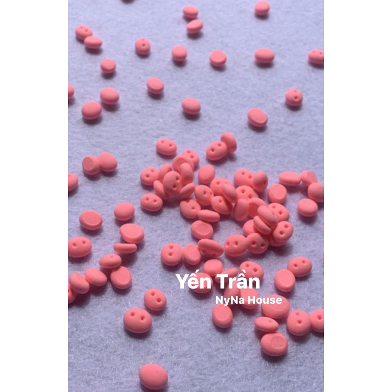 Handmade mũi heo gắn cho móc khoá len