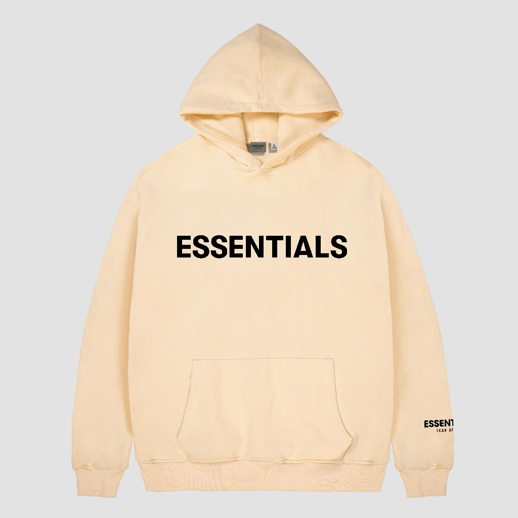 Áo Hoodie Nỉ bông ESSENTIALS Patomi.studio , áo hoodie nam nữ nỉ bông cotton trọng lượng 600gr