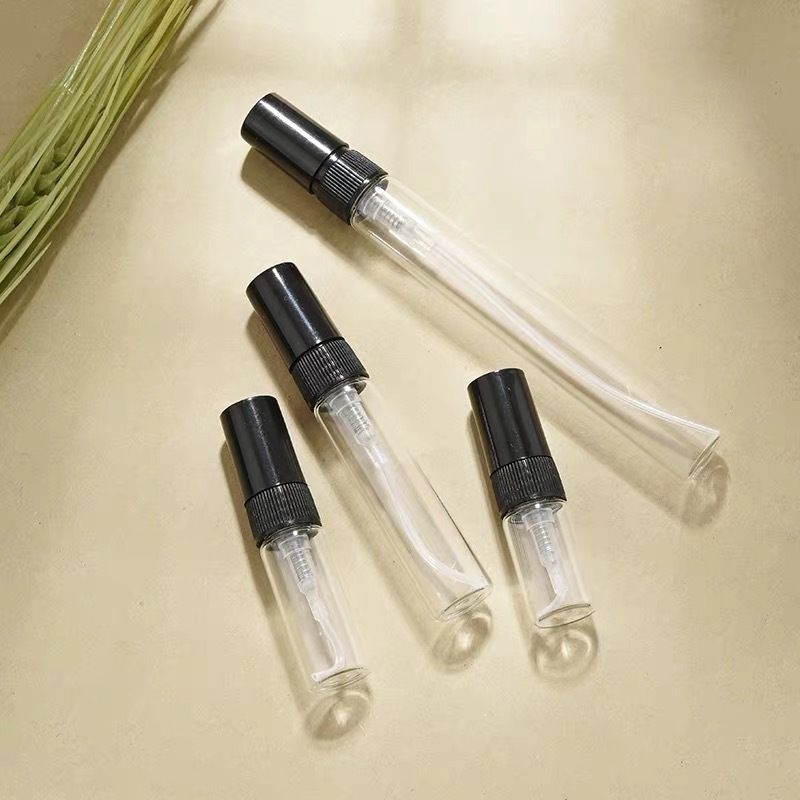 Chai Lọ Chiết Nước Hoa  HUY HA COSMETIC PACKAGING Dầu Thơm Body Mist Thủy Tinh Tròn Mini 3ml,5ml,10ml Trùm Sỉ