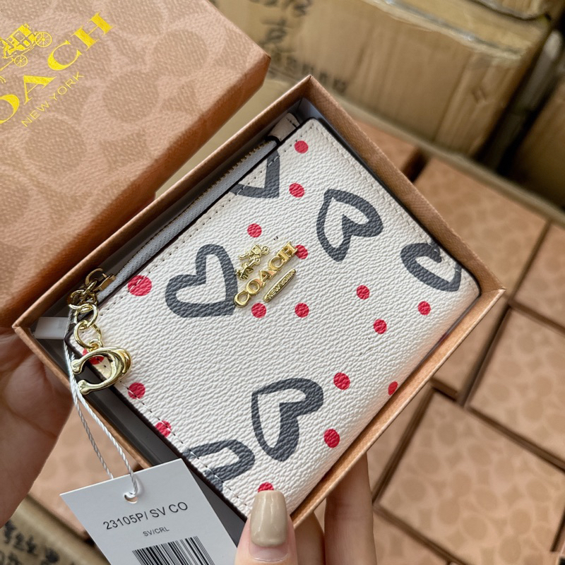 MV034 Ví Coach nhiều màu fullbox