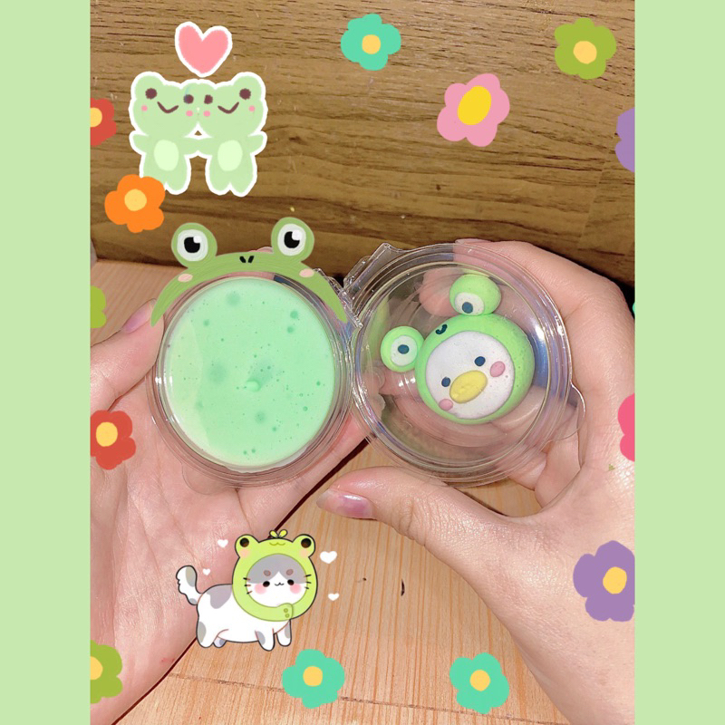 Slime ếch mặt vịt dễ thương