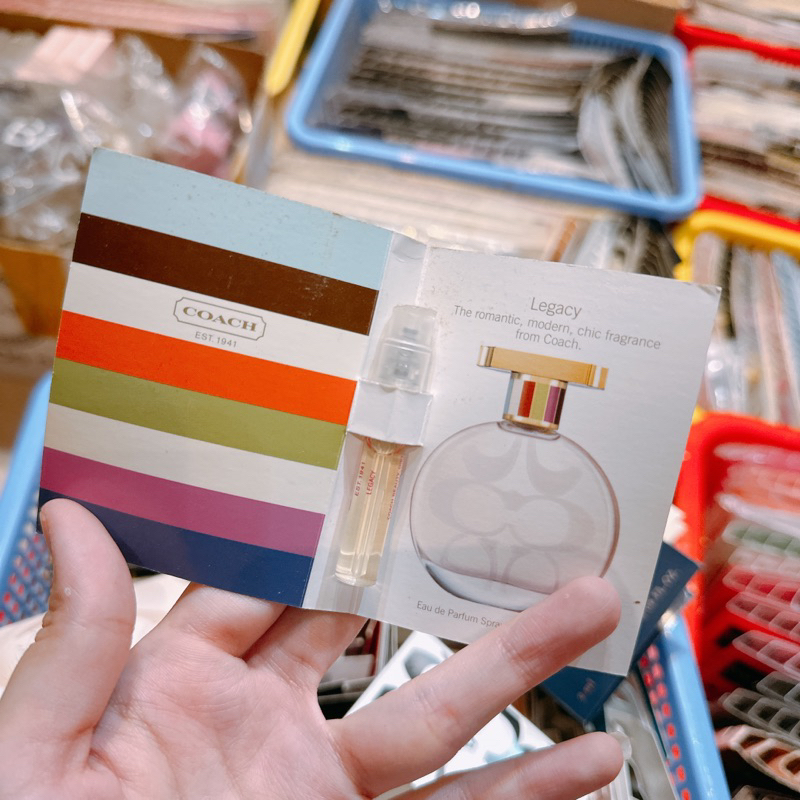 Mẫu thử vial nước hoa Coach thơm lắm 2ml