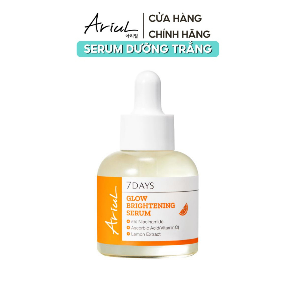Tinh Chất Làm Mờ Vết Thâm Nám Và Sáng Da Ariul 7Days Glow Brightening Serum 20ml