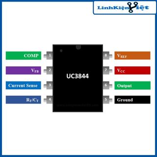 IC UC3844 kiểu chân dán SOP 8