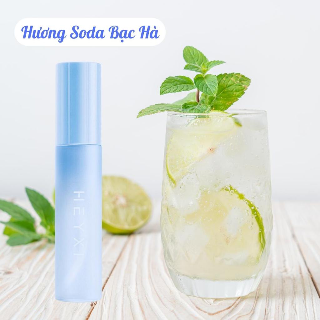 Xịt Thơm Miệng Men Vi Sinh Heyxi Trong Suốt Chống Hôi Miệng Giúp Hơi Thở Thơm Tho Hương Đào, Bạc Hà, Trà Mây