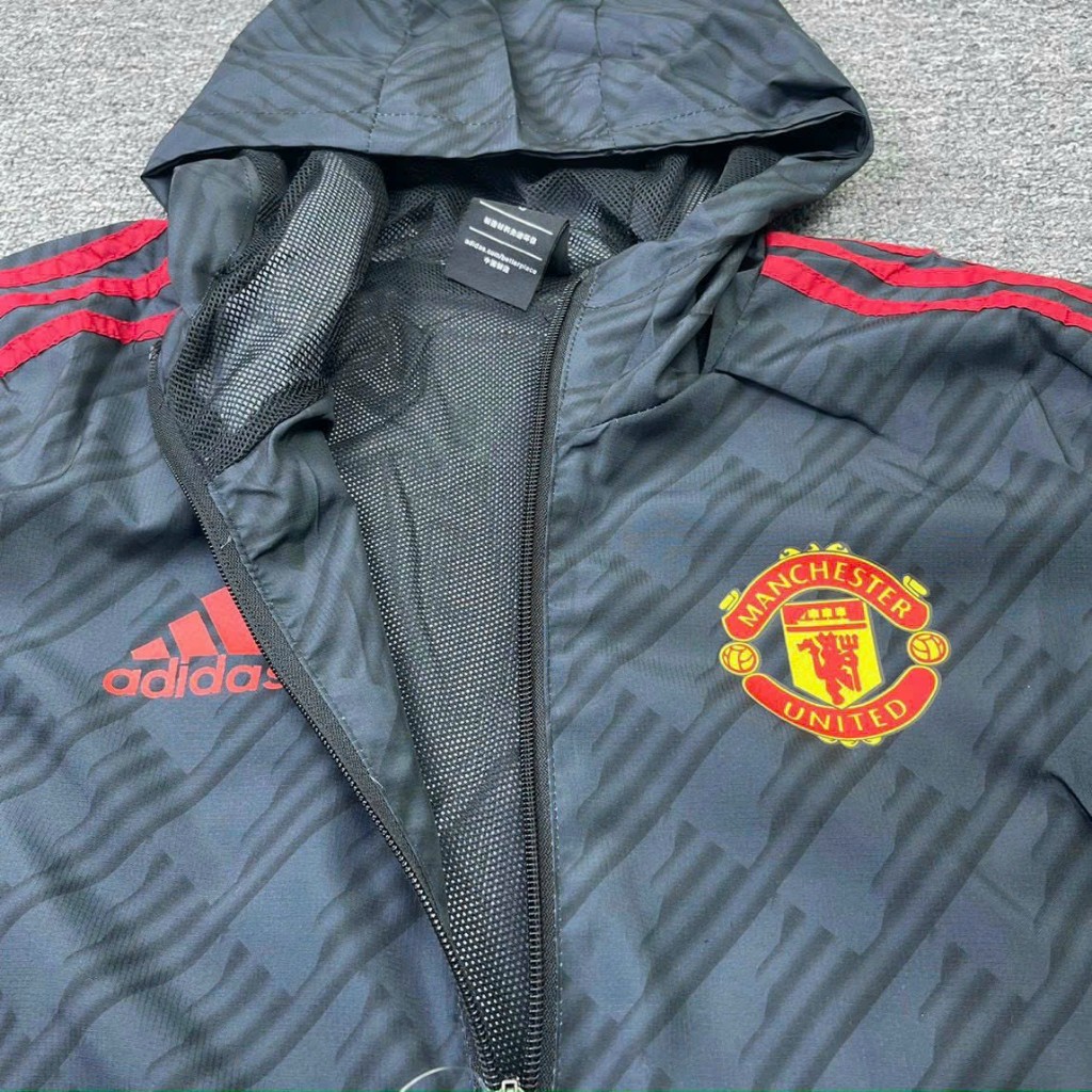 Áo khoác gió Manchester United, áo khoác Bóng đá cao cấp MU