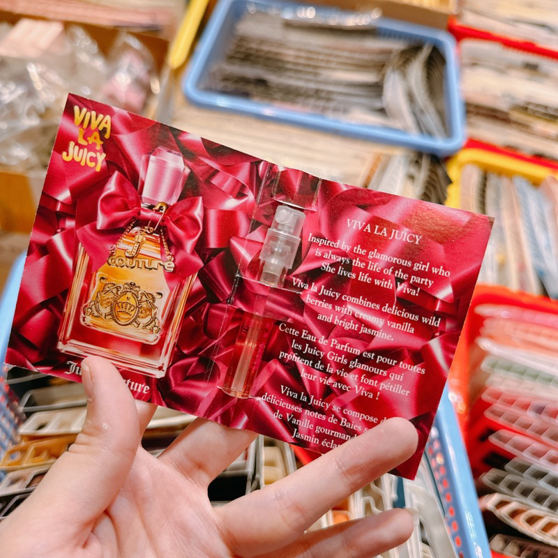 Mẫu thử Vial nước hoa Juicy Couture 2ml đủ mẫu hiếm