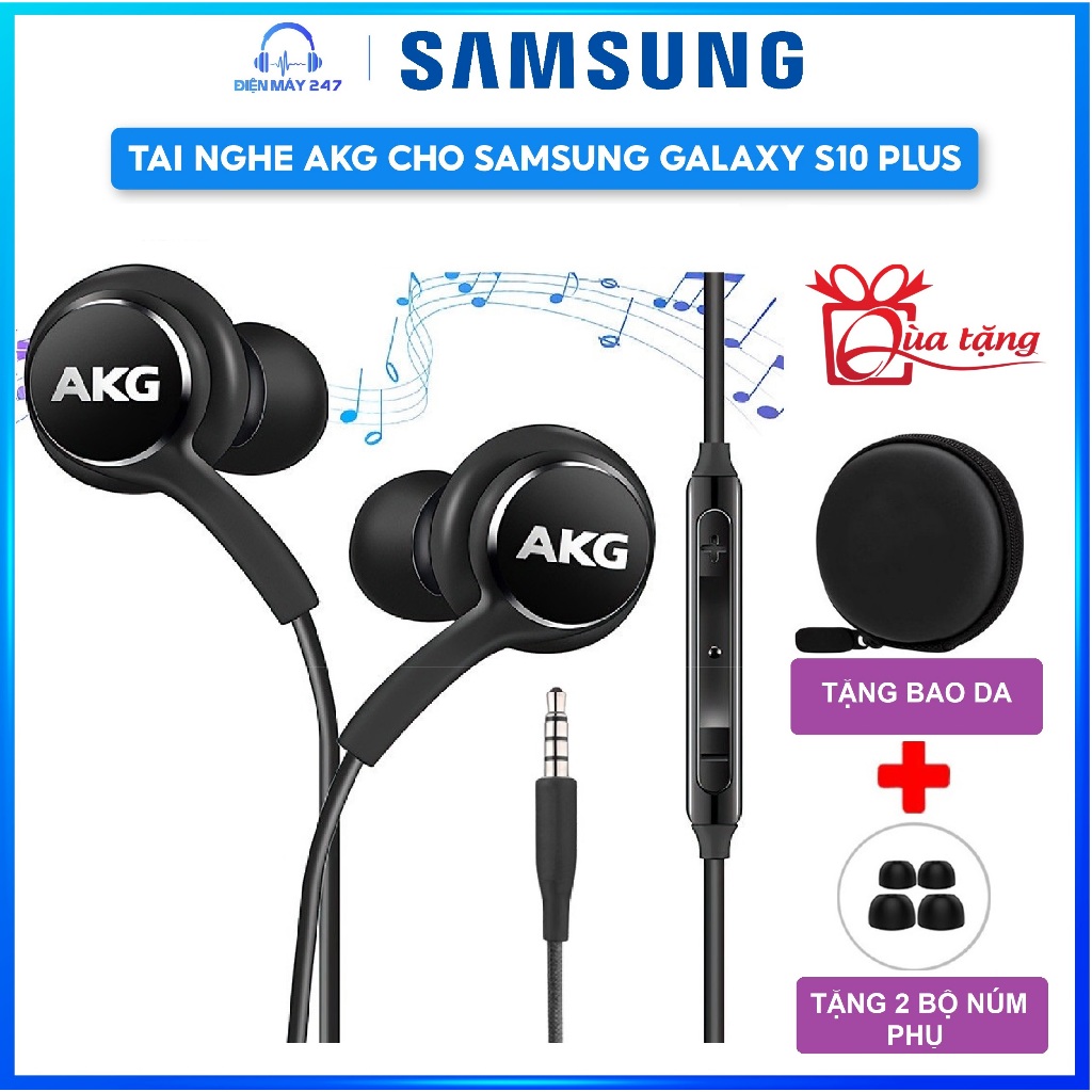 Tai Nghe AKG Cho Samsung Galaxy S10 Plus - Hàng chính hãng