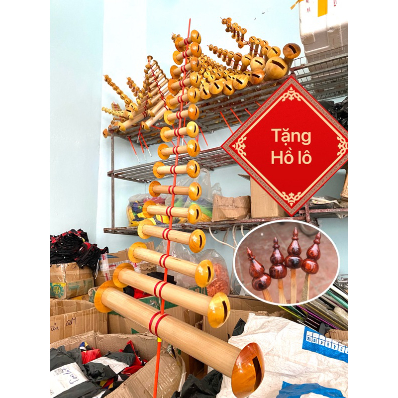 Sáo Diều - Âm Đàn Bò D50/55 x 15 sáo - Tặng kèm hồ lô