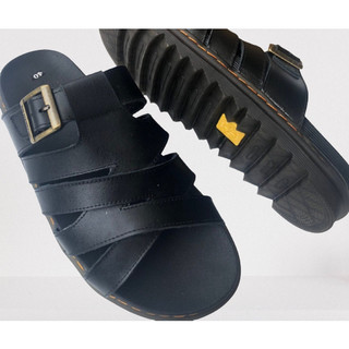 dép quai ngang doctor martens thái lan da bò cao cấp full hộp đế cao 5.5cm DR4