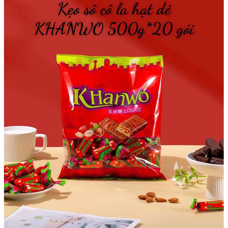 KẸO SOCOLA NGA HẠT DẺ 500GRAM