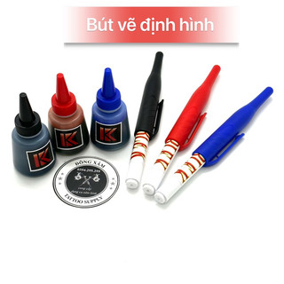 Bút vẽ định hình trên da siêu bám lau không trôi