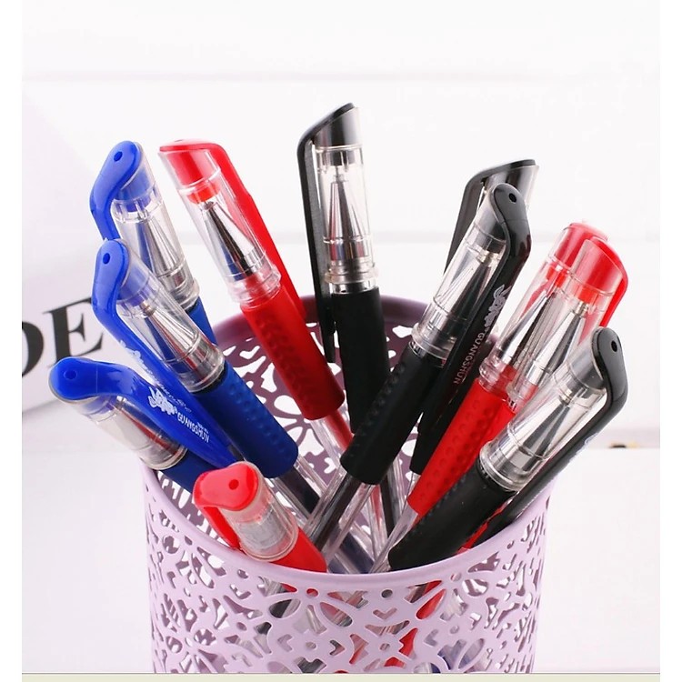 Bút Bi Nước, Bút Viết Học Sinh, Sinh Viên, Văn Phòng Mực Đều, Nét Chữ Đẹp Ngòi 0.5mm