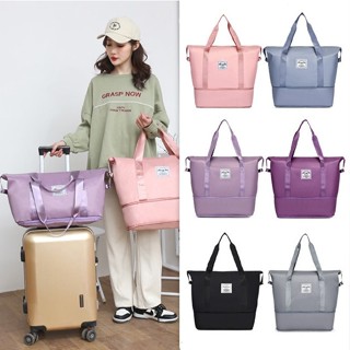 [55x40x30CM] Túi Xách Du Lịch Đa Năng Túi Cài Vali Kéo Cỡ Lớn 2 Tầng Chống Thấm Đựng Hành Lý Cao Cấp