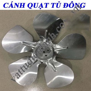 Cánh quạt tủ đông 20cm, cánh quạt nhôm tản nhiệt