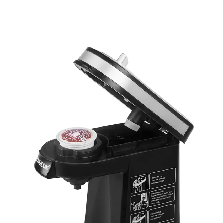 Sản phẩm Máy pha cà phê viên nén QF-CM801 Thương hiệu Đài Loan Chulux Nespresso - Bảo Hành 1 Năm