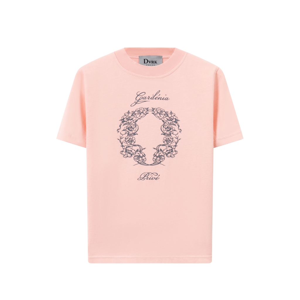 DVRK - Áo Thun Baby Tee Nữ Họa Tiết Royal Laurel -DVRK-23FW