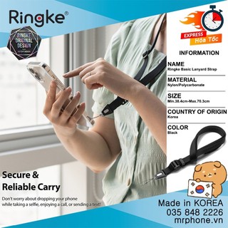 Dây đeo Lanyard Strap Ringke Hàn Quốc