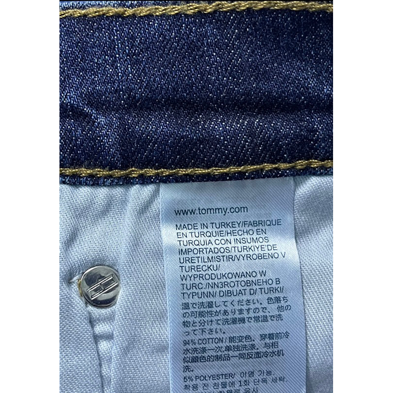 Quần jean nam Tommy slim fif ông 17-18 xuất khẩu - phôm chuẩn vãi cao cấp không ra màu